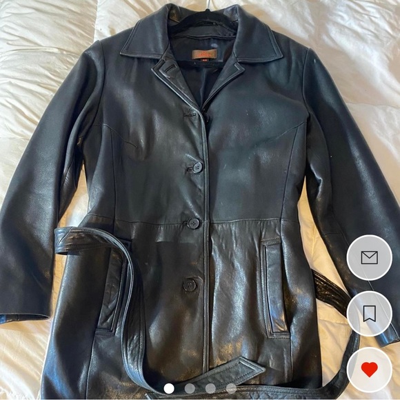 Danier leather jacket size medium - excellent condition - Picture 2 of 4